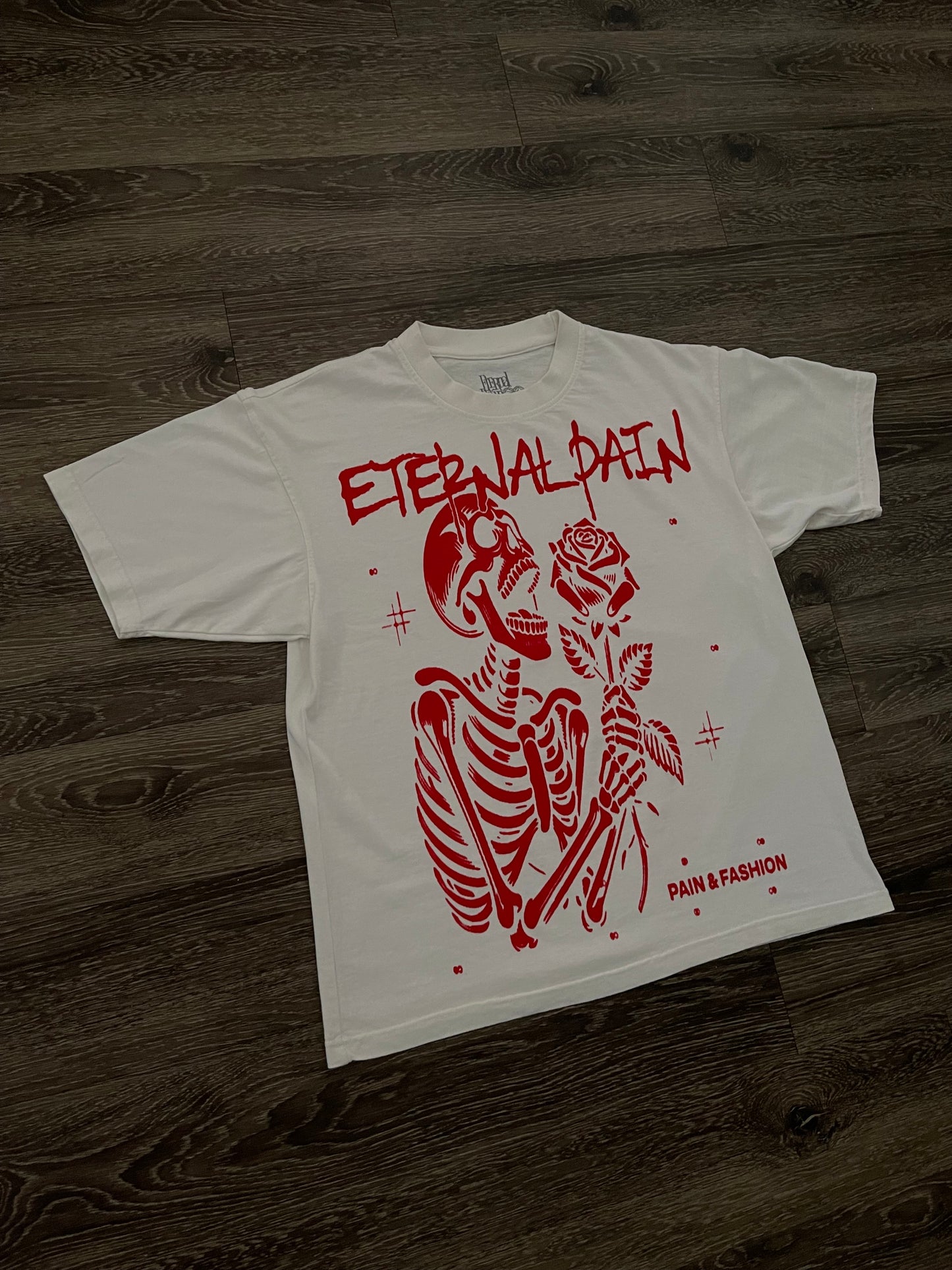 Who Says Pain Can't Be turned Into Fashion T-shirts (White)