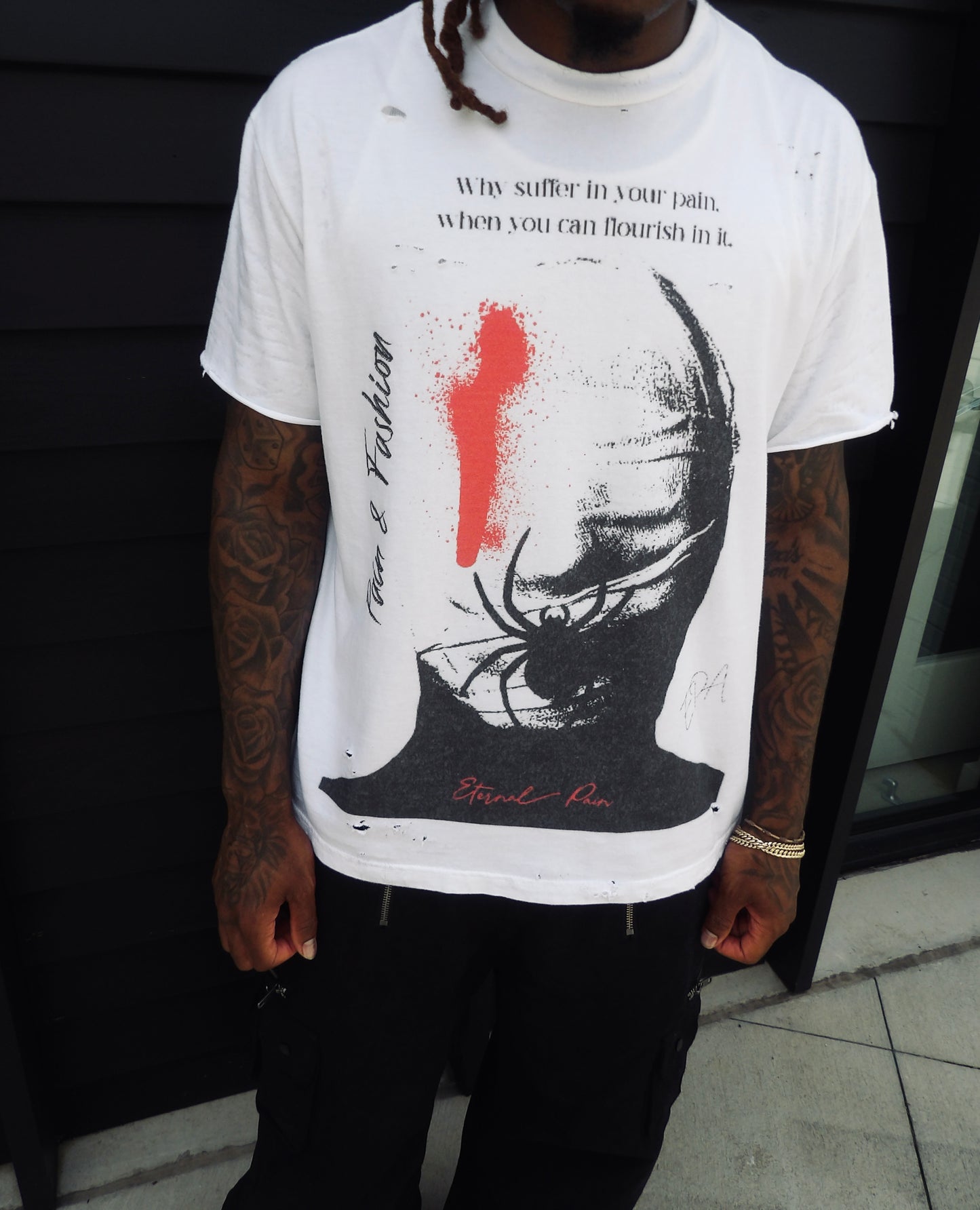 Why Suffer Vintage T (Red)