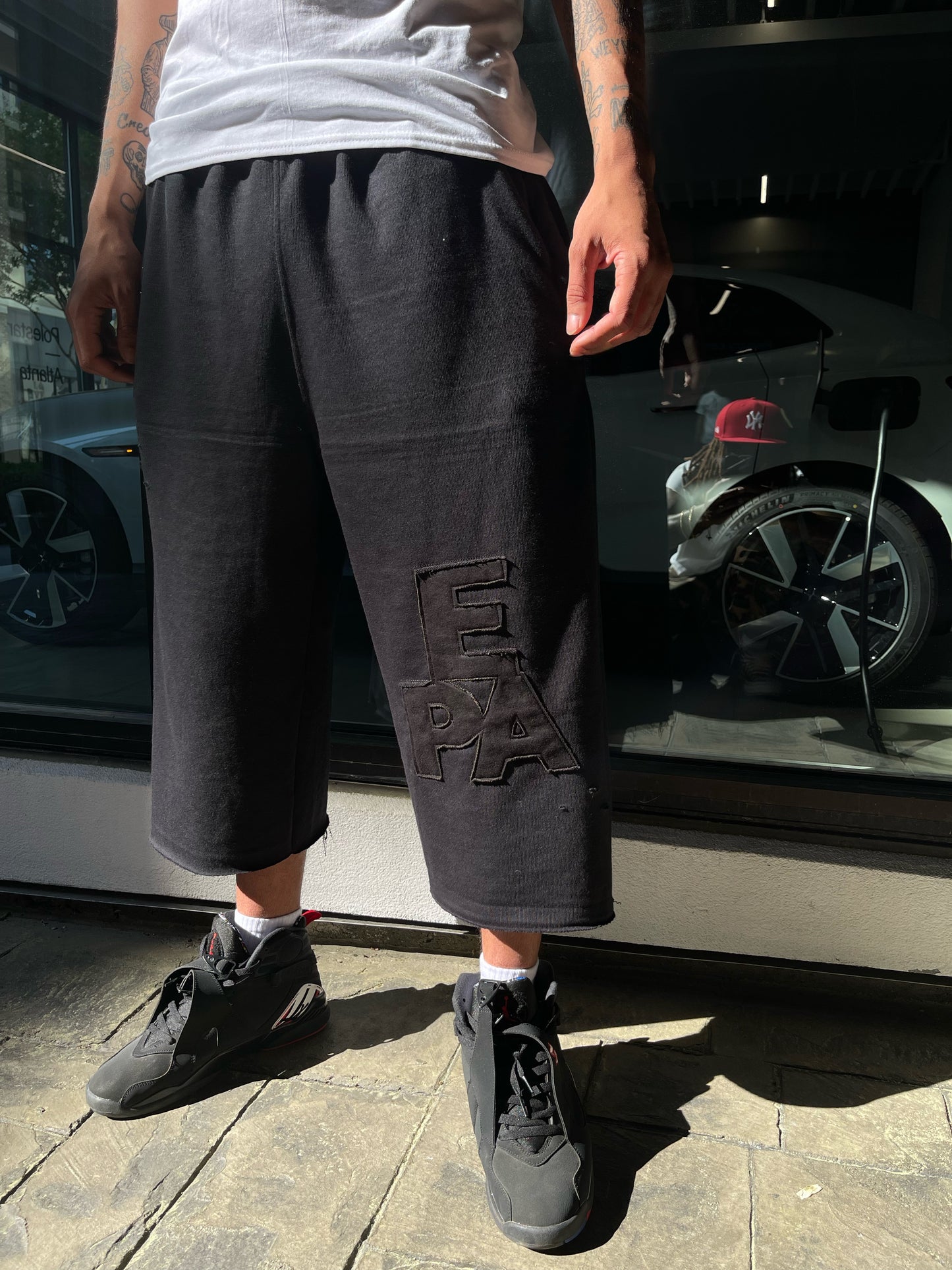 EPA Trifecta Sworts- Black+Black
