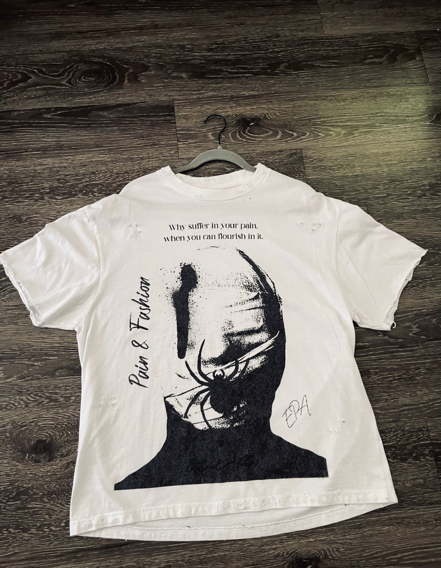 Why Suffer Vintage T (Black)